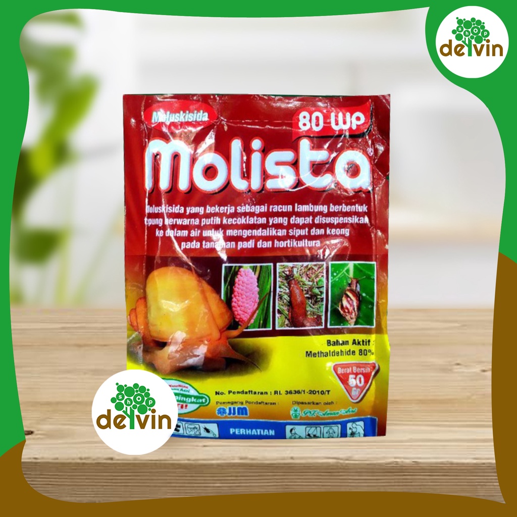 Molista 80wp / Moluskisida 50 gram