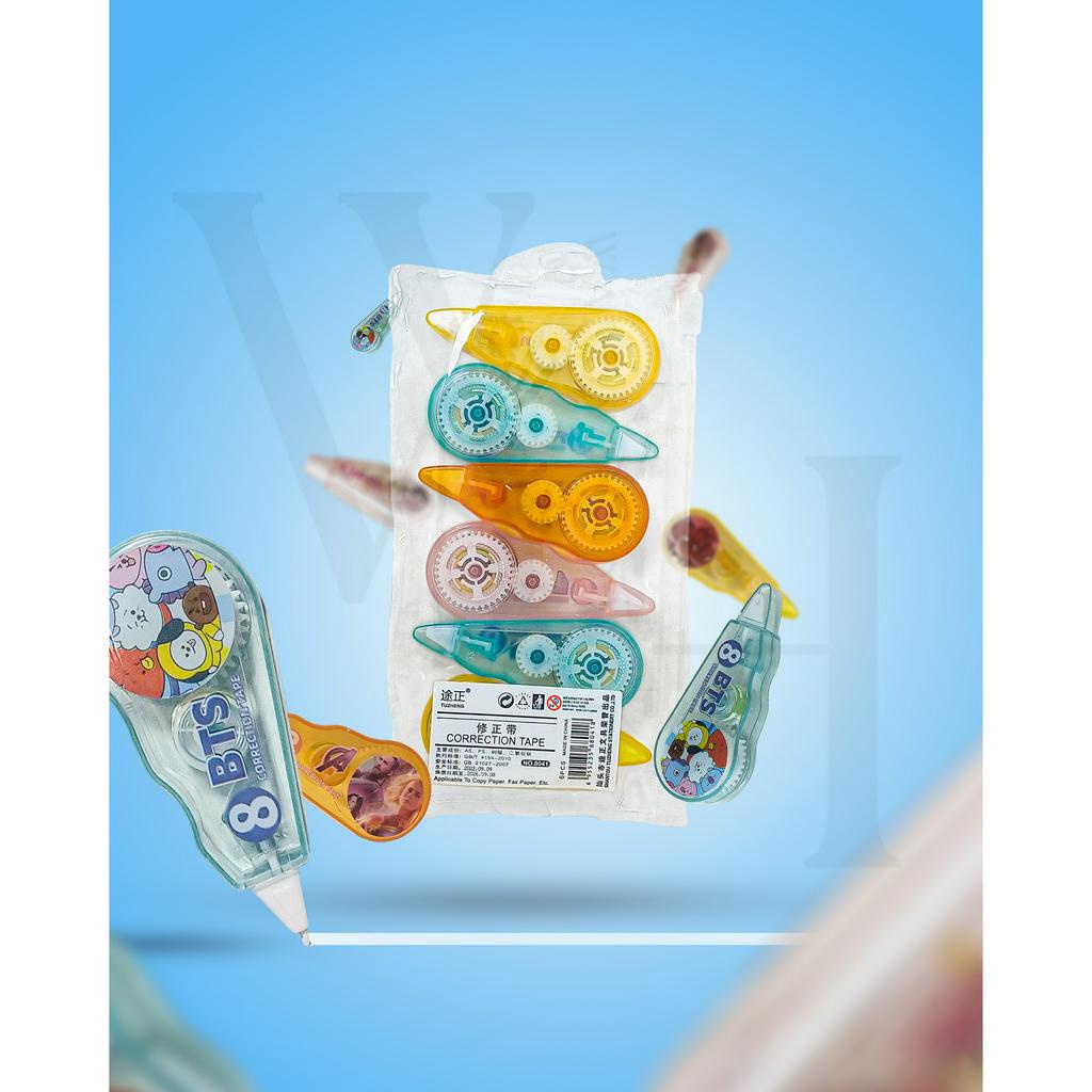 

coretion tape satu set isi 6 panjang 8 meter tpx kertas