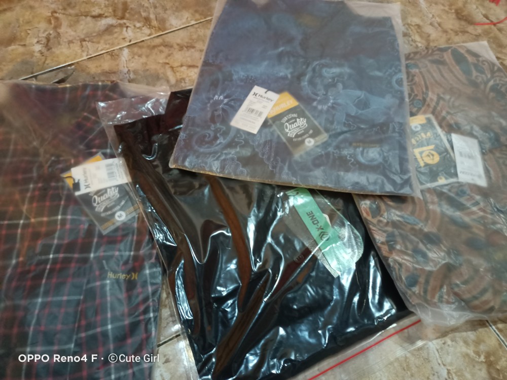 Kemeja Pria Kemeja Lengan Pendek Kemeja Batik Premium