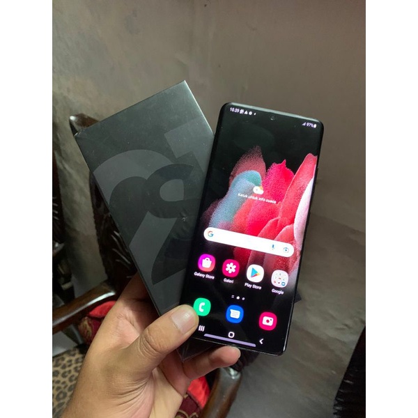 Samsung S21 Ultra Resmi 12/256 GB SEIN Handphone HP Flagship Second Murah Seken Bekas