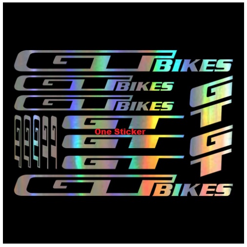 READY Cutting Sticker Stiker Frame Sepeda GT Bike Set