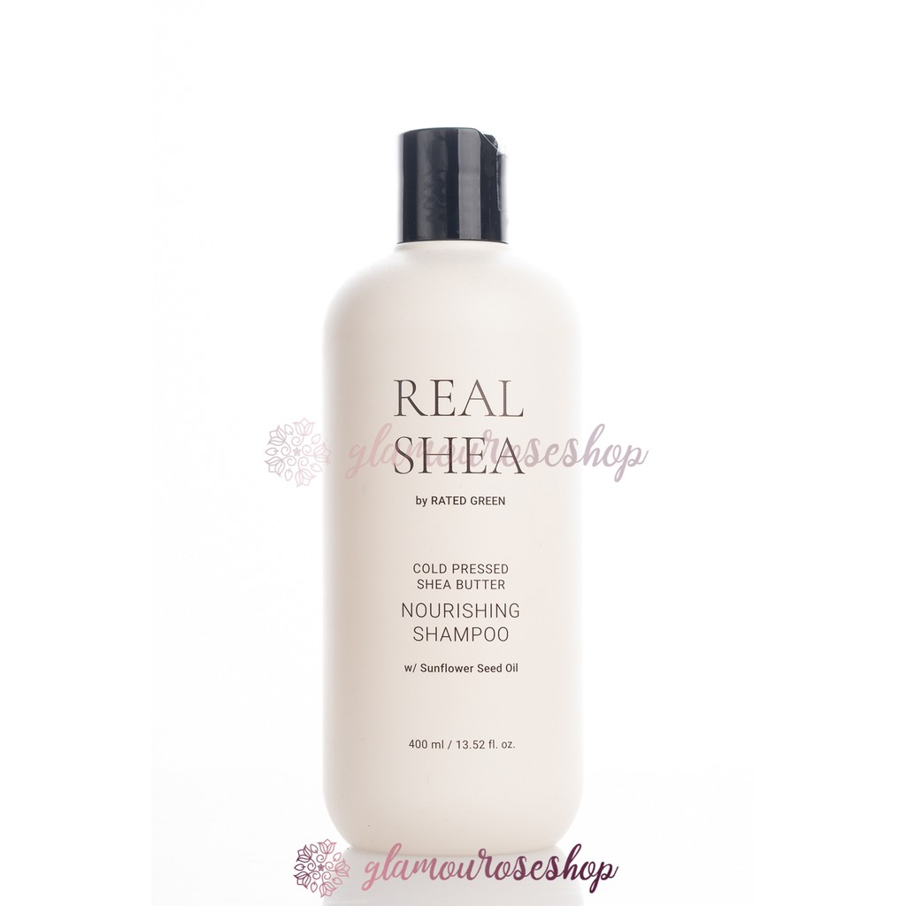 ❤️Glamour❤️ Rated Green - Real Shea Nourishing Shampoo 400ml