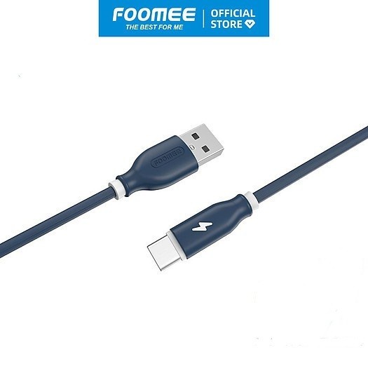 Kabel Data Type C Fast Charging Foomee NA02 Kabel Charger Type C 100cm