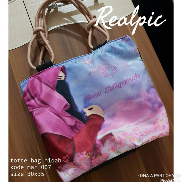 Tote bag hijab