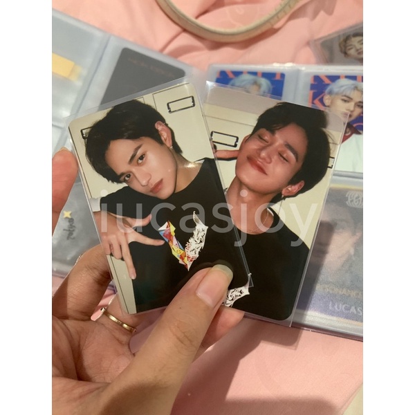 pc lucas ten md fullset wayv merchandise sticker tattoo phone deco luggage photocard