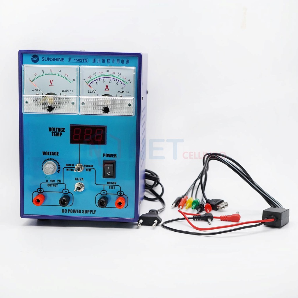 Jual TOOL POWER SUPPLY SUNSHINE P1502TN / 015V 2A ORIGINAL Indonesia