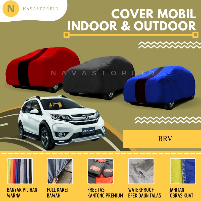 Honda BRV Cover Waterproof Premium Body Cover / Sarung Mobil BRV