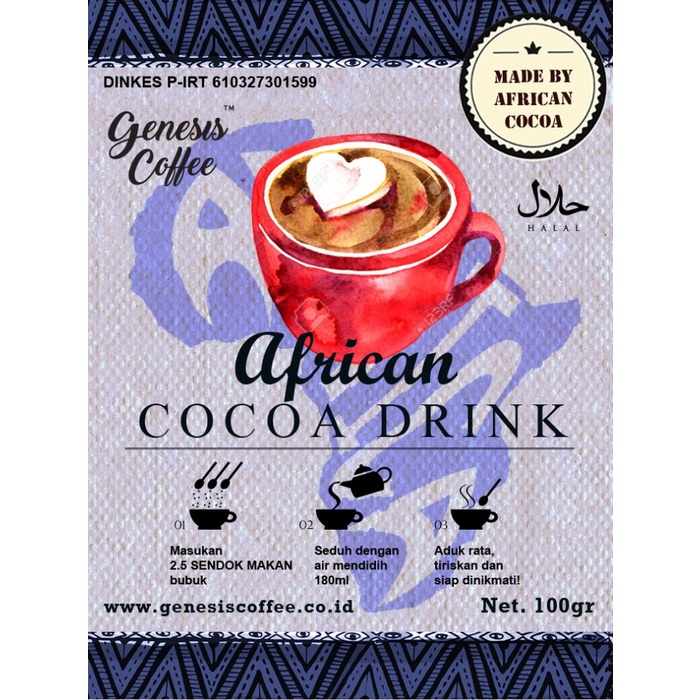 

b01n1nh African Chocolate - Hot Chocolate Drink Ds201Fs