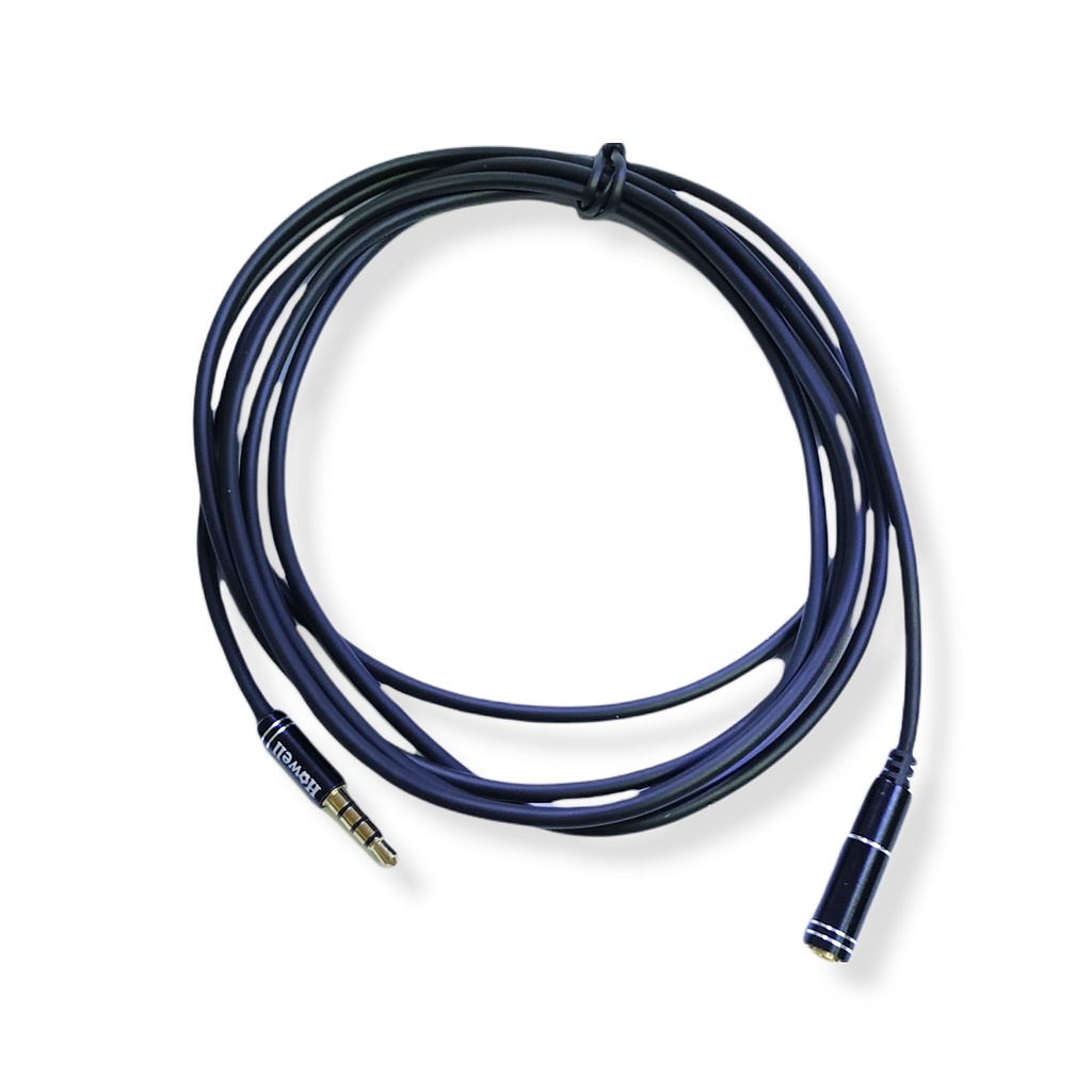 Howell Kabel Sambungan Audio Aux TRRS 3.5mm 2M / Extention Aux 3,5mm 2 meter