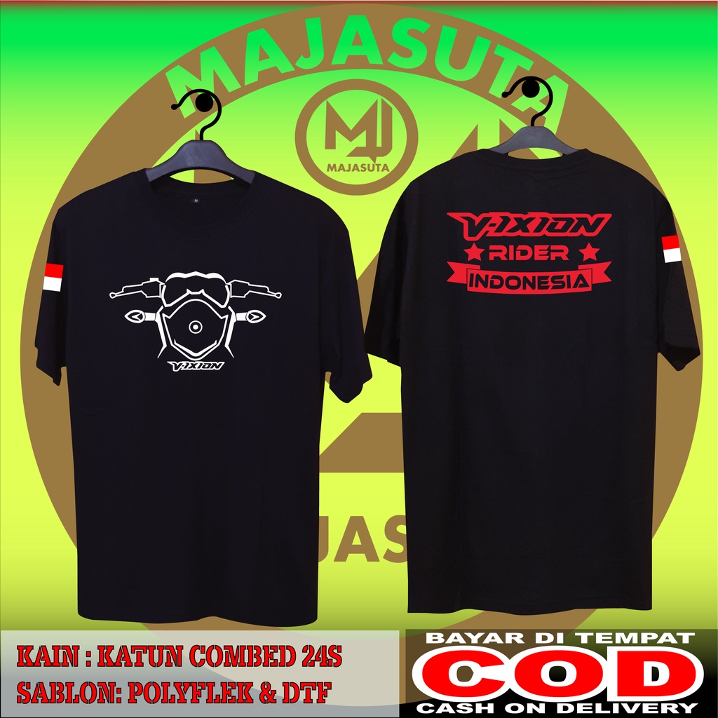 KAOS YAMAHA VIXION OLD RIDER AND CLUB KAOS VIXION LAWAS KAOS KOMUNITAS COMBED 24S BISA COD