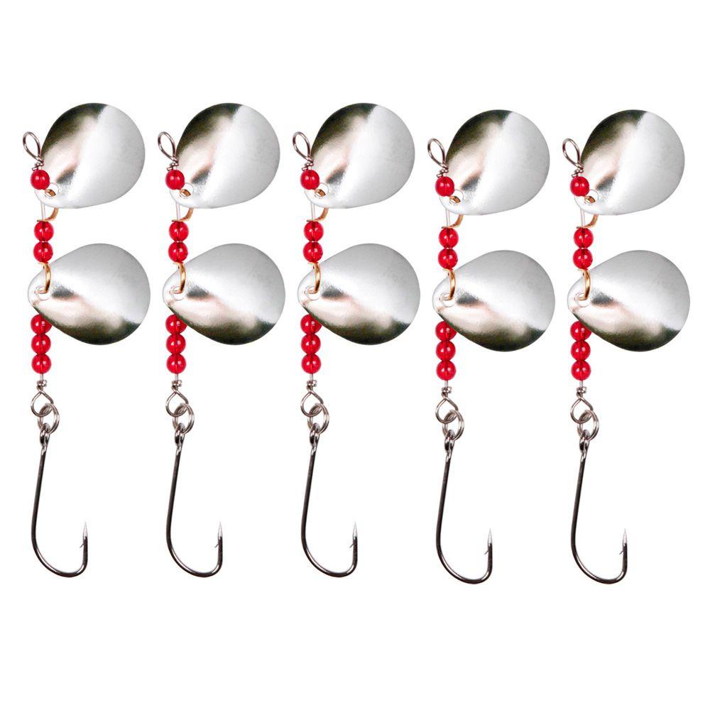 Preva 5pcs Umpan Pancing Buatan 4.5g/8.5 cm Aksesoris Soft Lure Single Hook