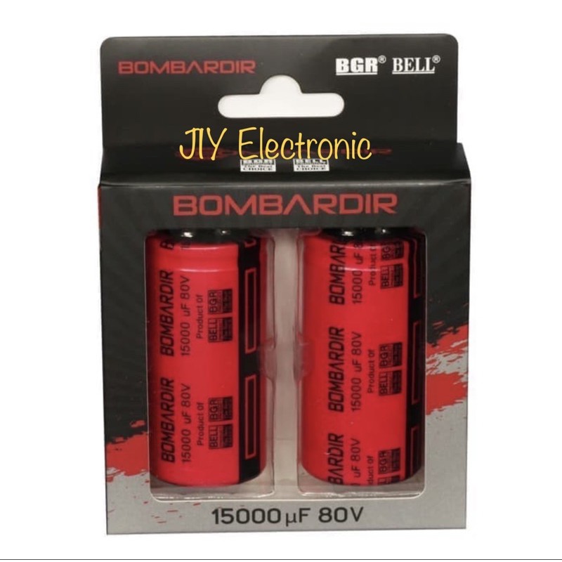 Elco 15000uF 80v Bombardir Original / Kapasitor 15000uF 80v Bombardir