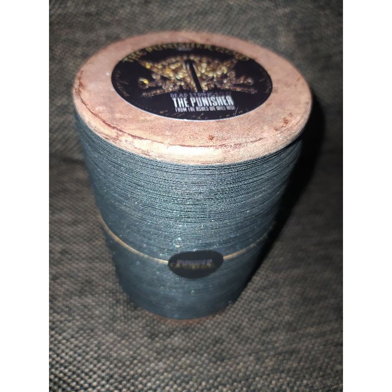 GELASAN THE PUNISHER GOLD MATOT SENAR MATI ABU