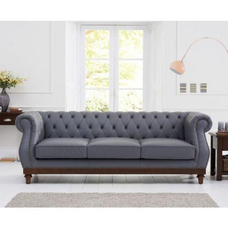 Jual Sofa Chesterfield Courbe 3 Seater Sofa Tamu Classic Sofa Tamu