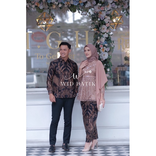 WIDBATIK - Set Couple Alyra Brown-1