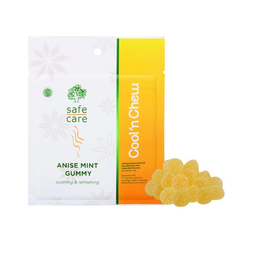 

PROMO HARI INI Safe Care Anise Mint Gummy - Permen Jelly grosir