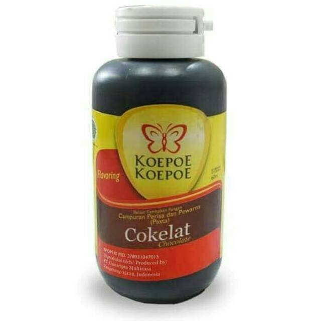 

Perisa Pasta KOEPOE Coklat 60ml Cokelat Chocolate