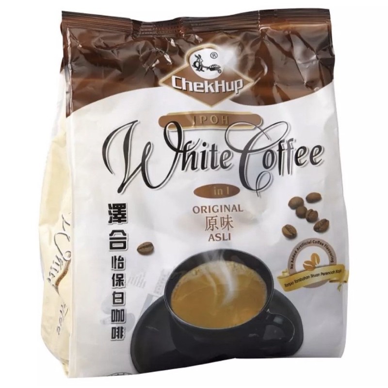 

check hup white coffee original 15 sachet 450 gr