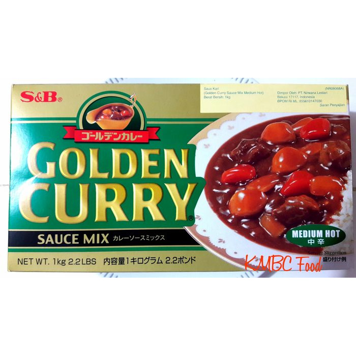 

Spesial - Snb Golden Curry Medium Hot 1 Kg - Bumbu Kare Jepang - Import