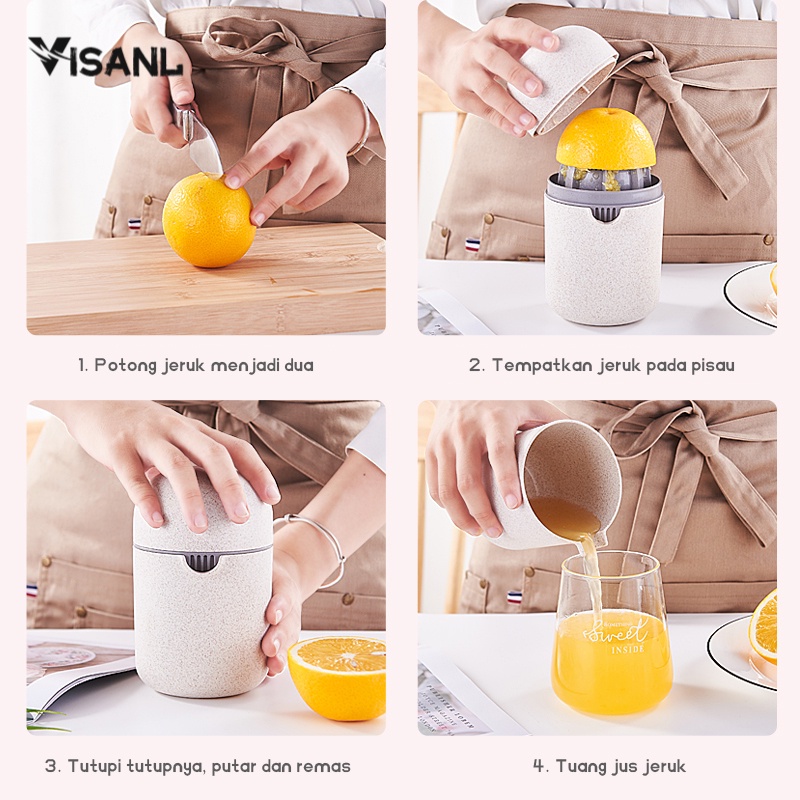 Juicer cup perasan jeruk manual/ blender juicer mini /Juice Extractor Alat Pembuat