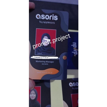 

Cetak ID card Tebal paling murah bahan PVC import GROSIR