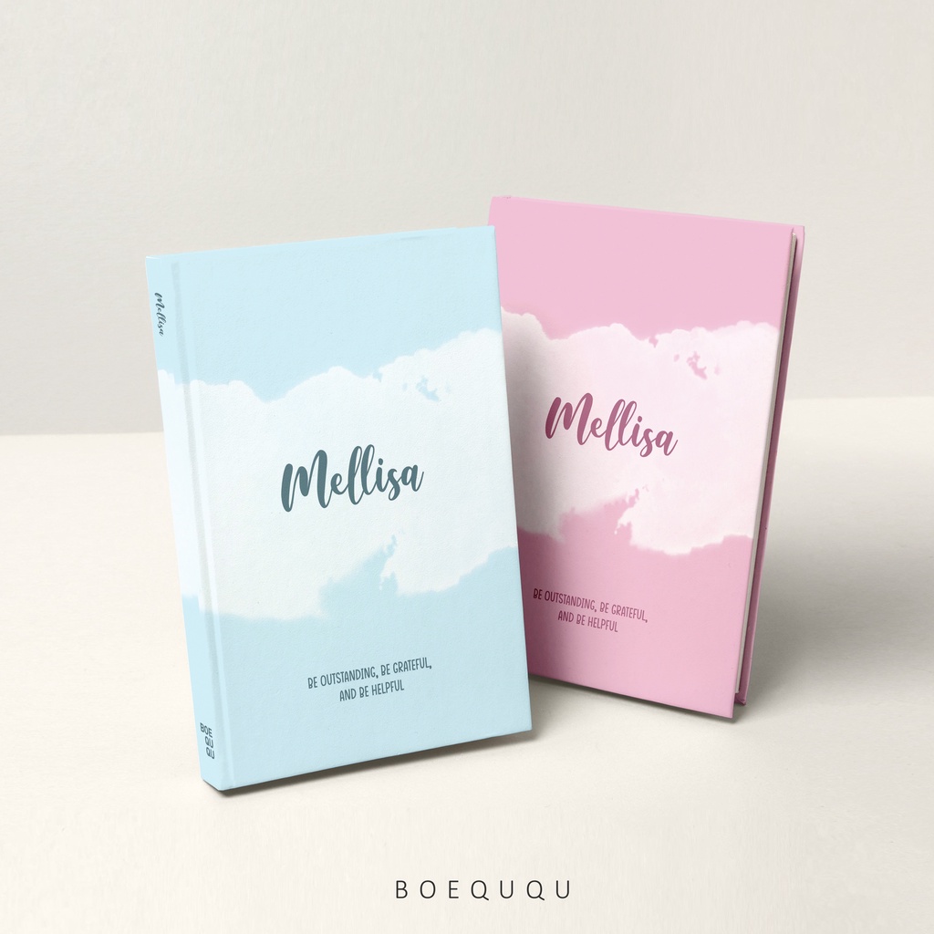 

[Splash Series] Notebook Free Custom Nama / Journal Book / Catatan Kerja / Custom Notebook Nama A5 A6 / Hardcover Notebook Custom Desain / Buku Jurnal Personal