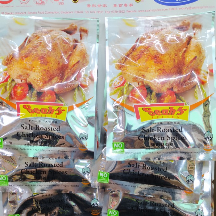 

TERBARU Seah's Salt Roasted Chicken Spices Singapore Seahs Bumbu Ayam Garam