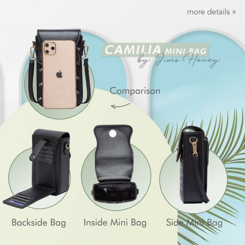 LOUISA Camilia mini bag Jimshoney Original tas selempang wanita import murah fashion cod tas hp