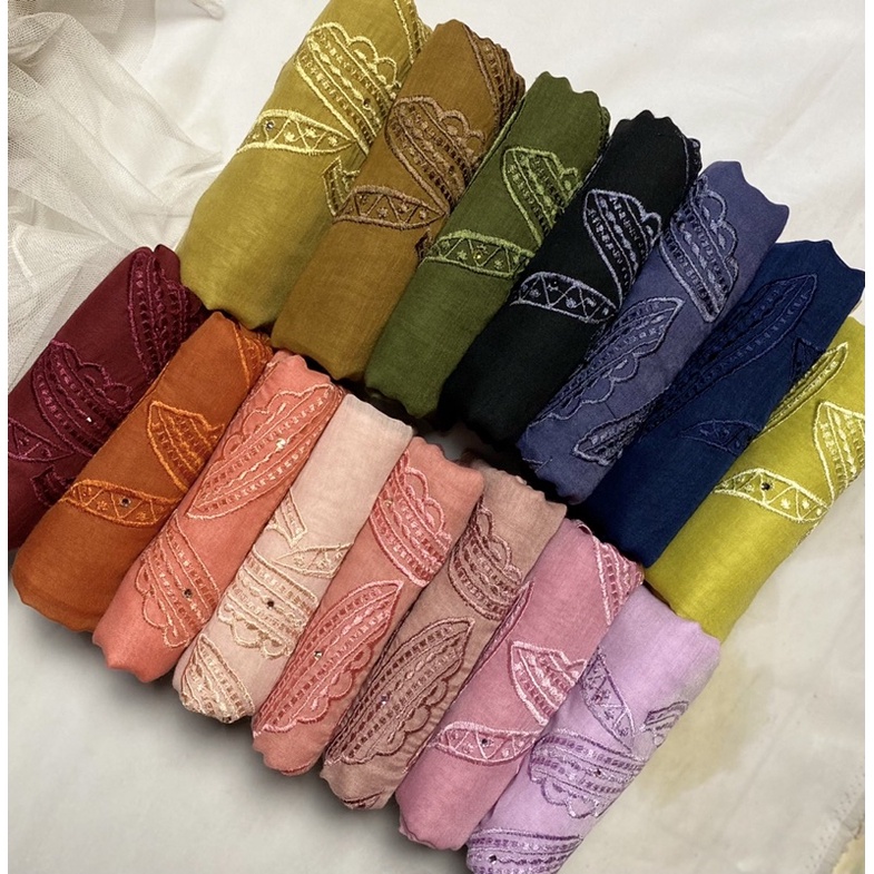 JILBAB SEGI 4 PARIS PREMIUM SERI WARNA / JILBAB PARIS / JILBAB PARIS BORDIR / JILBAB PARIS PREMIUM /