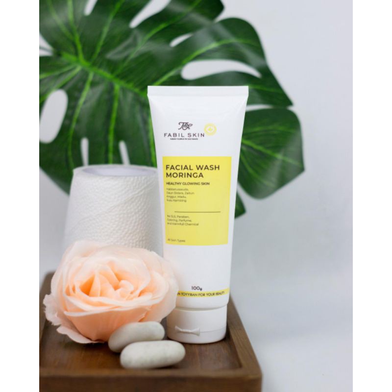 

Facial Wash Moringa Sabun Cuci Muka Herbal Kulit Kering Kulit Normal Kulit Sensitif Halal Toyib BPOM