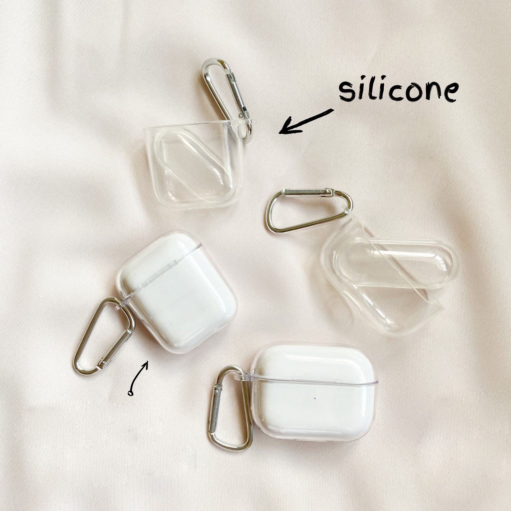 SOFTCASE TPU KARET CLEAR CASE COVER BENING AIRPODS 1/AIRPODS 2/AIRPODS GEN 3/AIRPODS PRO