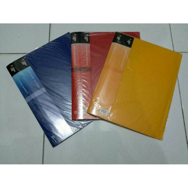 

Display book / dokumen keeper / clear holder folio 40 lembar / Map plastik