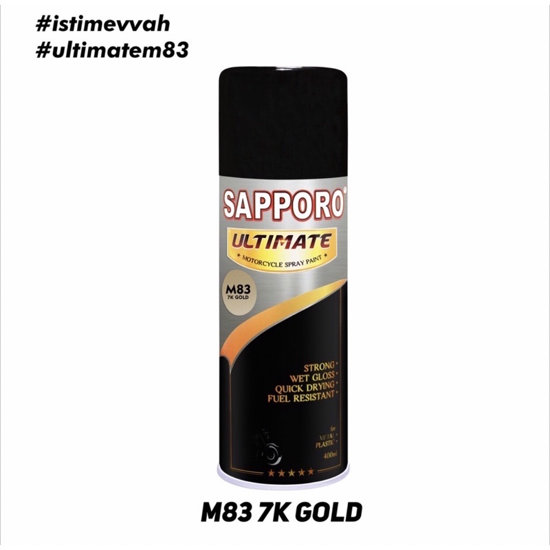 Sapporo Ultimate M83 7K Gold / Light Bronze Ultimate 400 ML