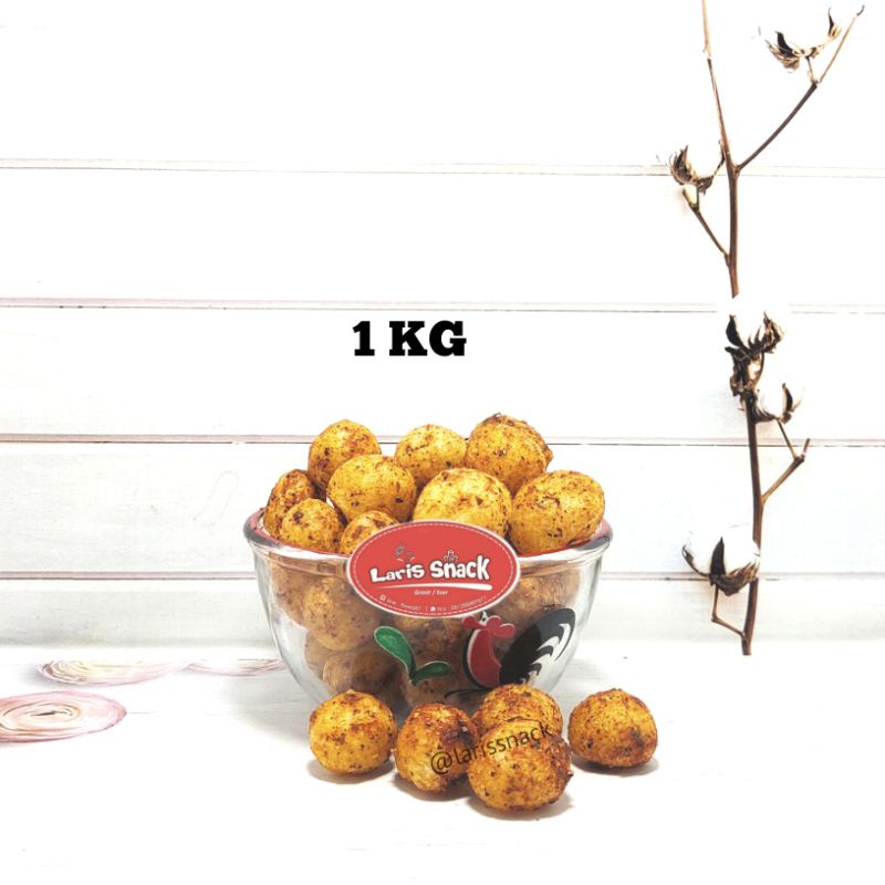 

Snack Cimol Goreng Pedas Gurih Kiloan 1000 Gram