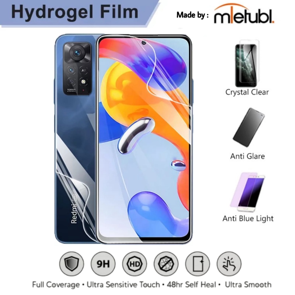 Hydrogel XIAOMI REDMI NOTE 11 4G / XIAOMI REDMI NOTE 11 5G Hydrogel Film Not Tempered Glass