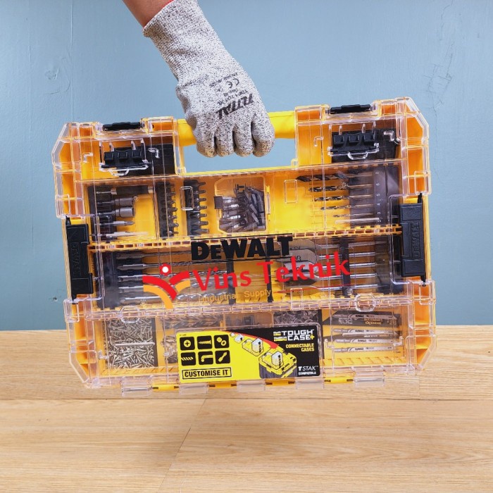 Jual Mata bor obeng set 85pcs drill driver set DEWALT DT70762 | Shopee ...