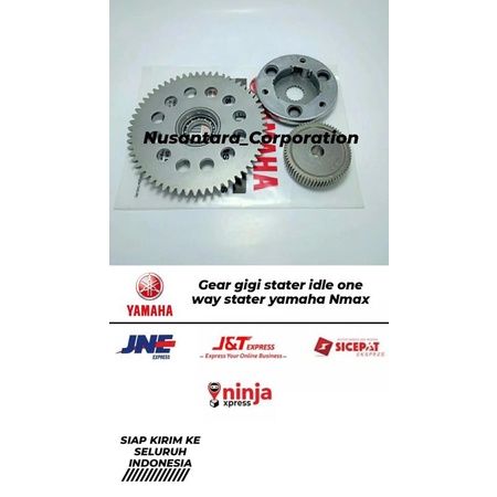 gear gigi stater idle one way yamaha nmax 1set original lospack