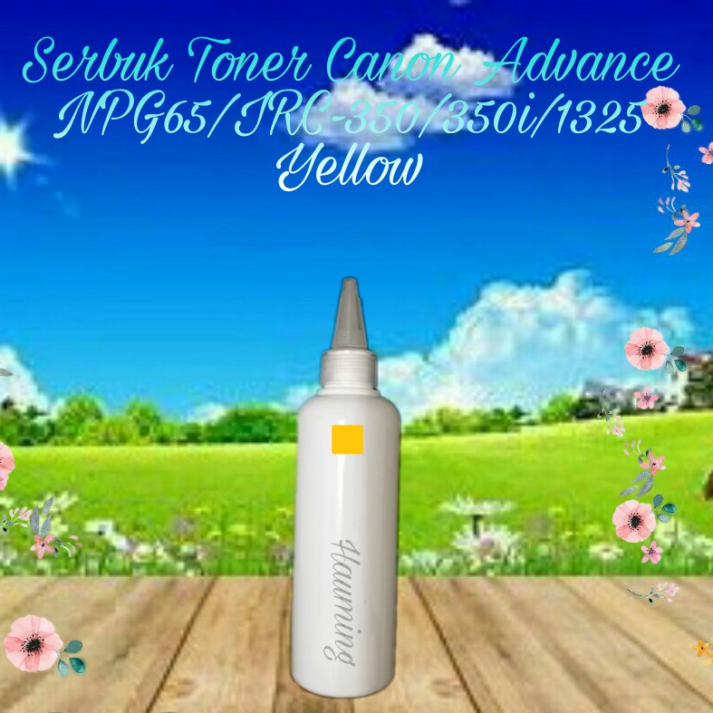 Serbuk Toner Canon NPG65 NPG 65 GPR-51 IR ADV C305 C305i C350 C350i C351 C351i C1325 Yellow 1x Isi