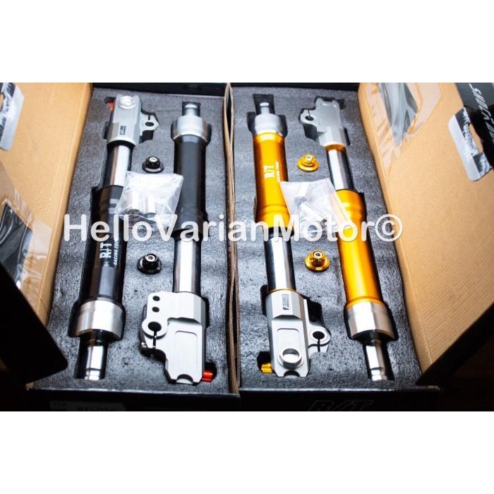 Shock Upside Down RT STAGE Copy ORI Plus Breket MONOBLOK 4 Piston
