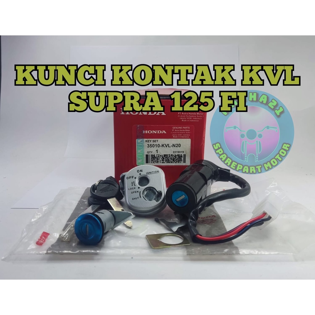 Jual Kunci Kontak Honda Kvl Supra Fi Kualitas Asli Original Konci