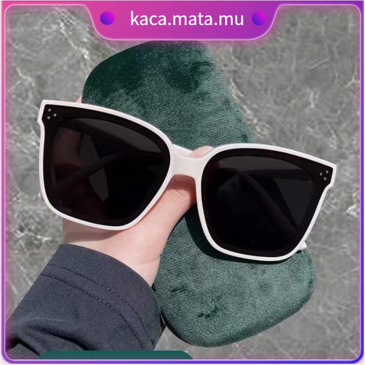 Korean Collcetion Fashion Design Oversized Kacamata Hitam Wanita/Pria