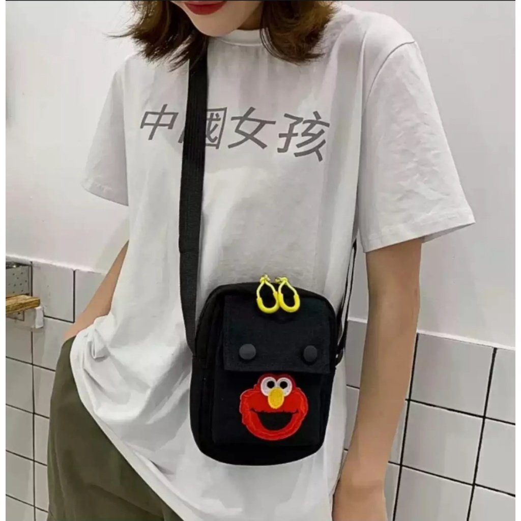 (Toko Uci)Tas selempang wanita korea elmo // tas selempang murah