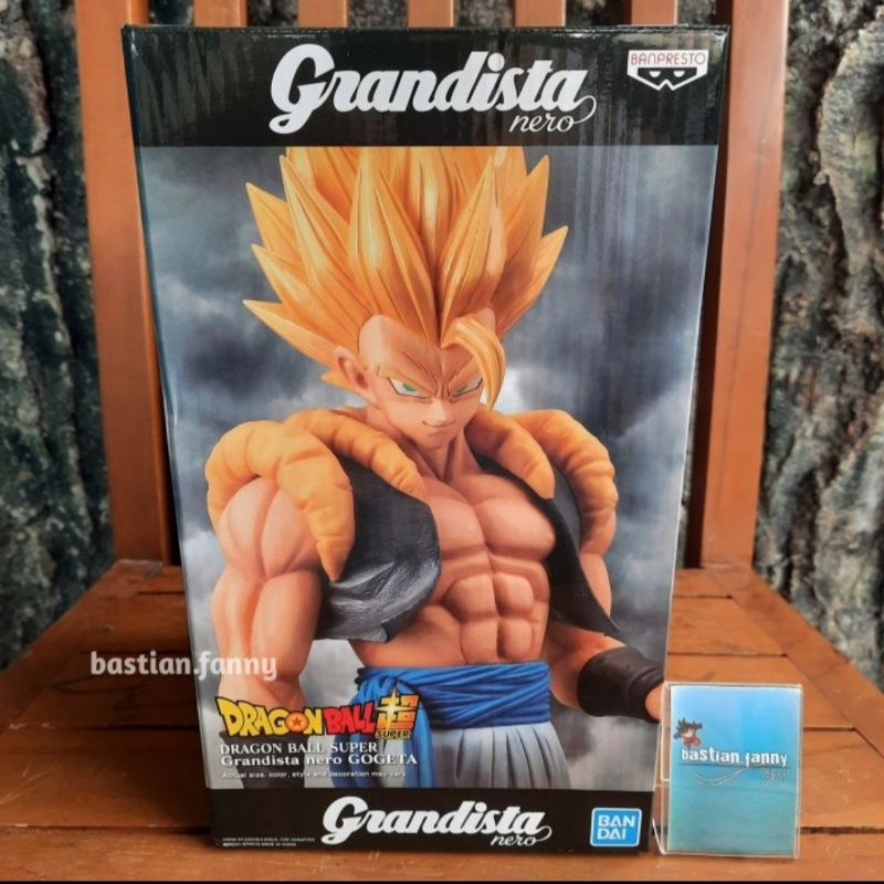 Action Figure Dragon Ball Z Grandista Nero Gogeta Super Saiya Fusion Goku x Vegeta