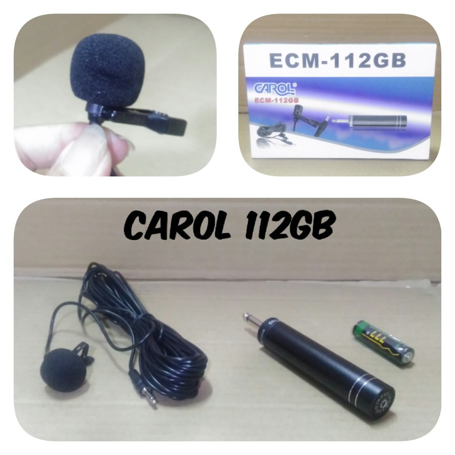 MIC KLIP ON KABEL CAROL ECM 112GB