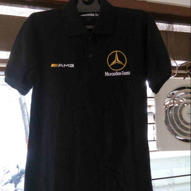 jual polo shirt mercedes benz