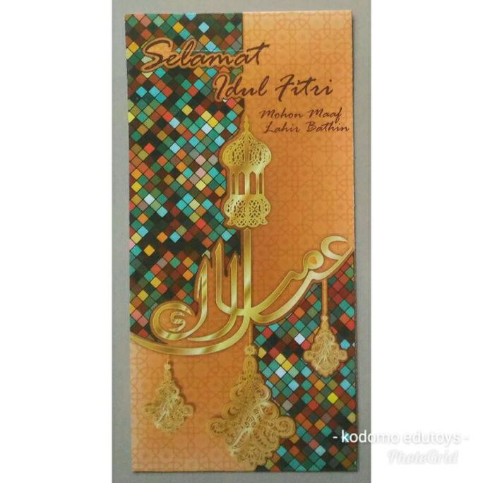 

Kualitas Terbaik Amplop Lebaran Panjang / Angpao Lebaran Idul Fitri Panjang ( 6 Pcs )