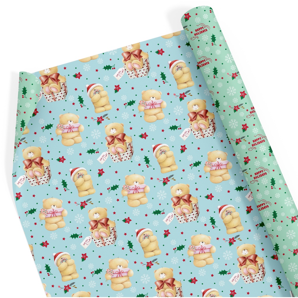 

HALLMARK - WRAPPING PAPER - KERTAS KADO - NATAL - HAL056