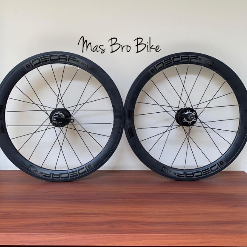 wheelset decaf 451 / 22" discbrake termurah