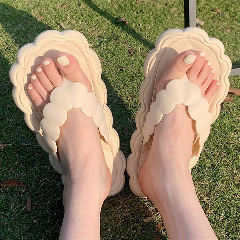 PINKMALL- sandal jepit WANITA  SIMPLE KARET NYAMAN IMPORT CLOGS IMPORT ANTI LICIN  LUCU/2022