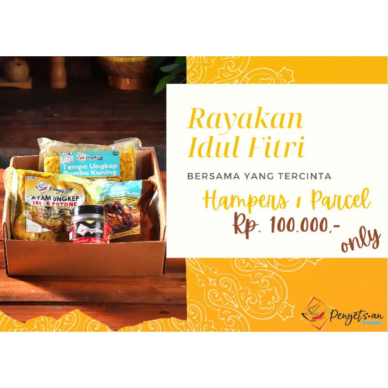 

Penyets.an Hampers Ramadhan/ Parcel/ Parsel Idul fitri 100 ribu